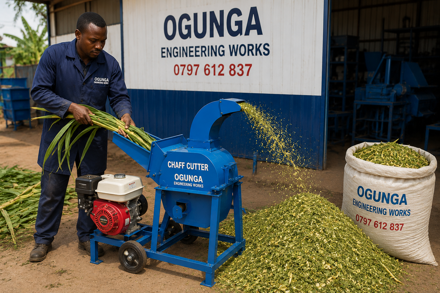 Chaff Cutter Machines Explained – A Complete Guide for Farmers in Kenya