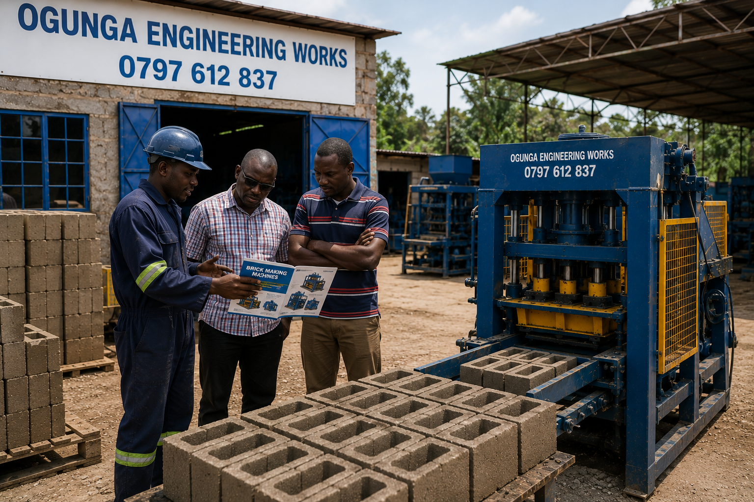 Choosing the Best Brick Making Machine Supplier in Kenya
