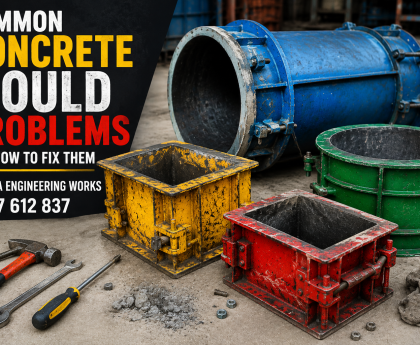Common Concrete Mould Problems and How to Fix Them