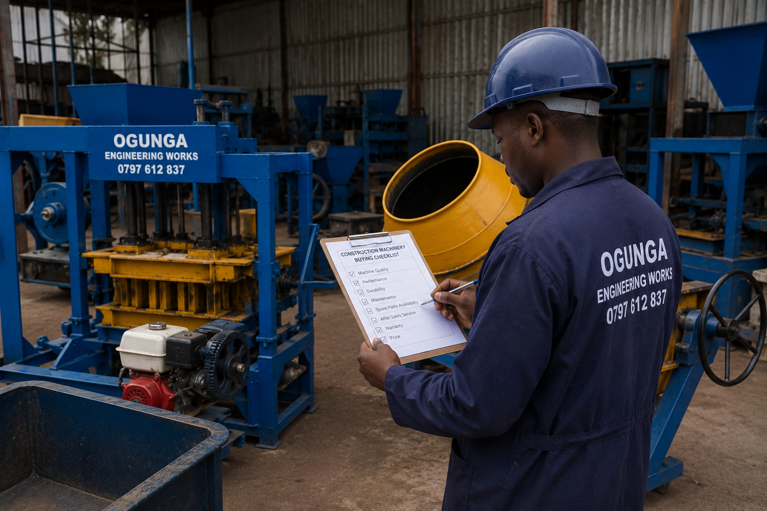 Construction Machinery Buying Checklist – Everything You Should Know Before Investing