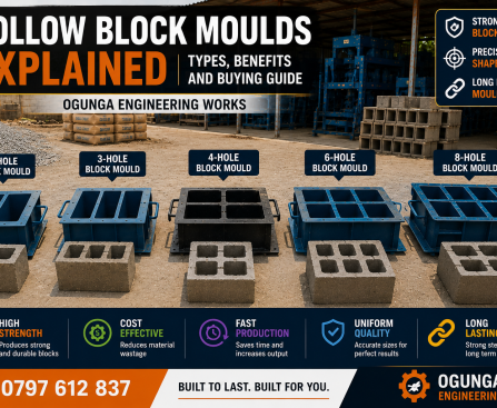 Hollow Block Moulds Explained – Types, Benefits and Buying Guide