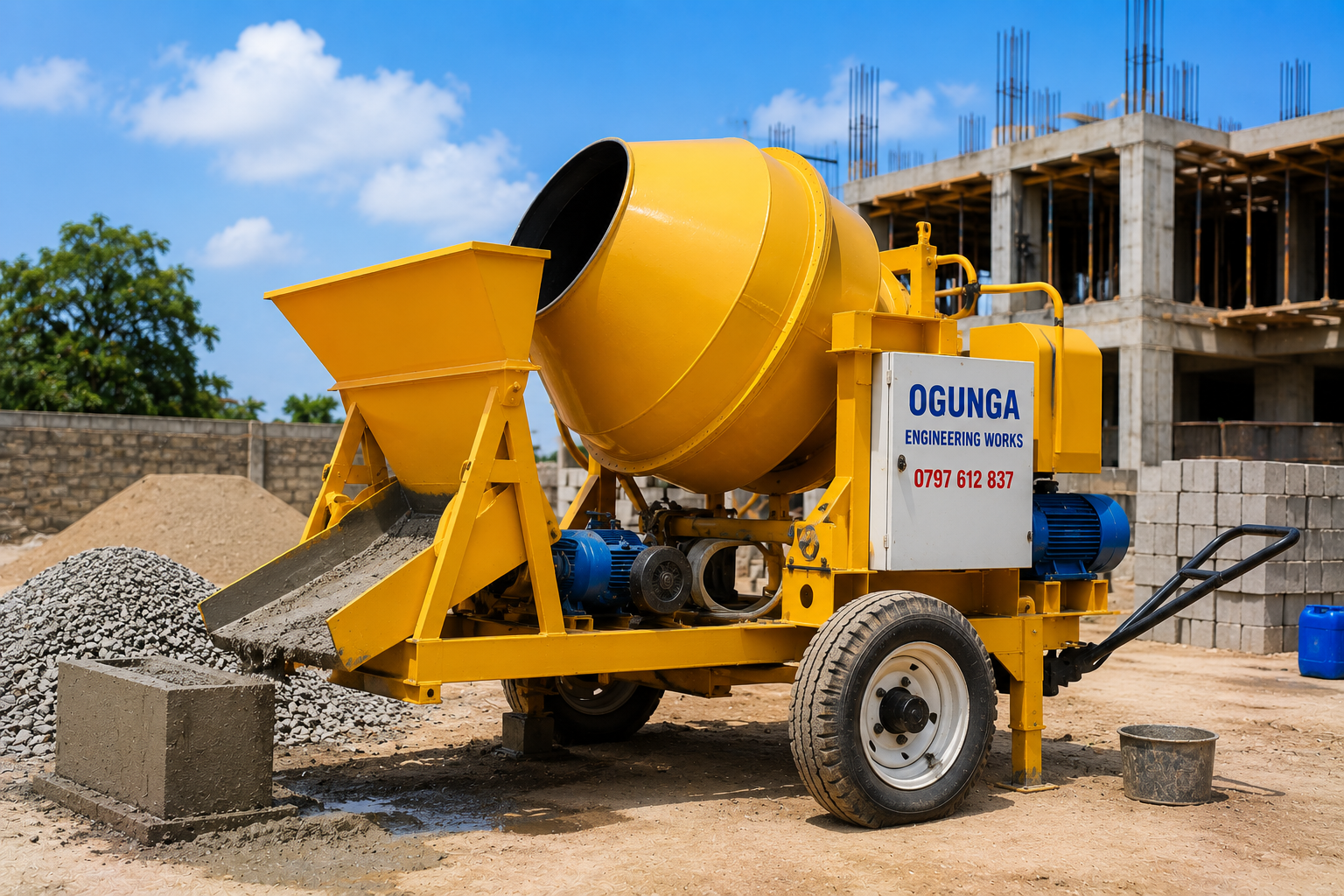 How Construction Machinery Improves Productivity in Kenya