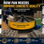 How Pan Mixers Improve Concrete Quality