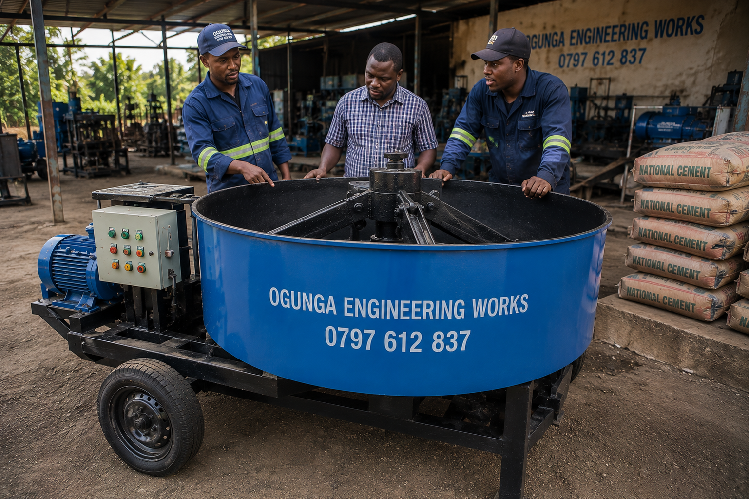 How to Choose the Right Pan Mixer in Kenya