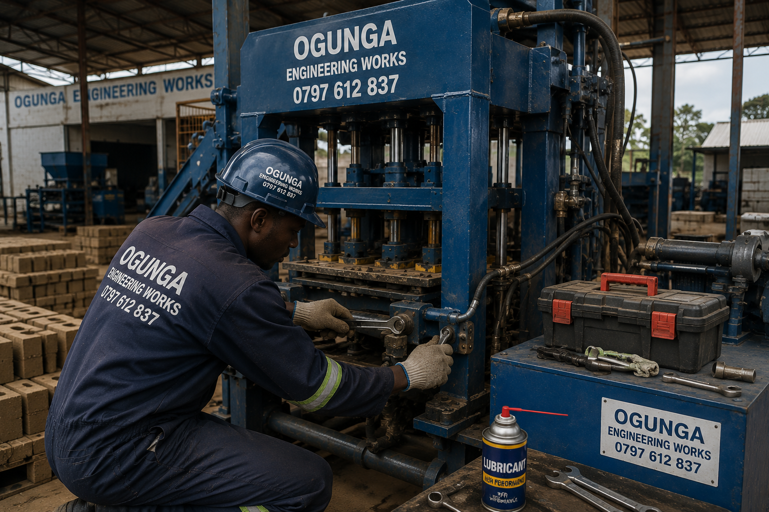 How to Maintain a Brick Making Machine