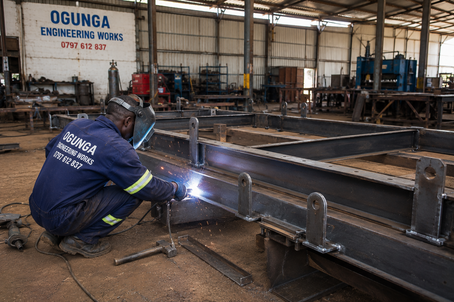 Industrial Fabrication for Construction Projects in Kenya