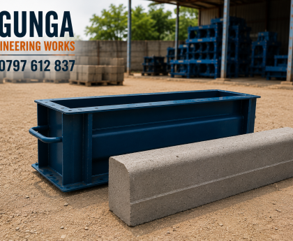 Kerbstone Moulds for Road Construction in Kenya