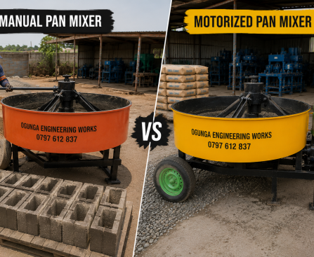 Manual vs Motorized Pan Mixers – Which Is Better