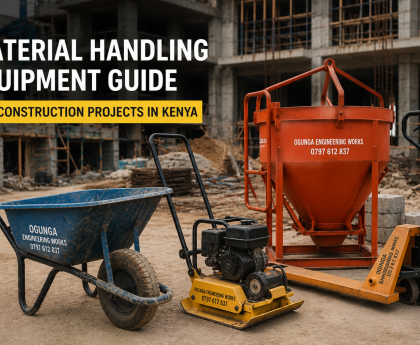 Material Handling Equipment Guide for Construction Projects in Kenya