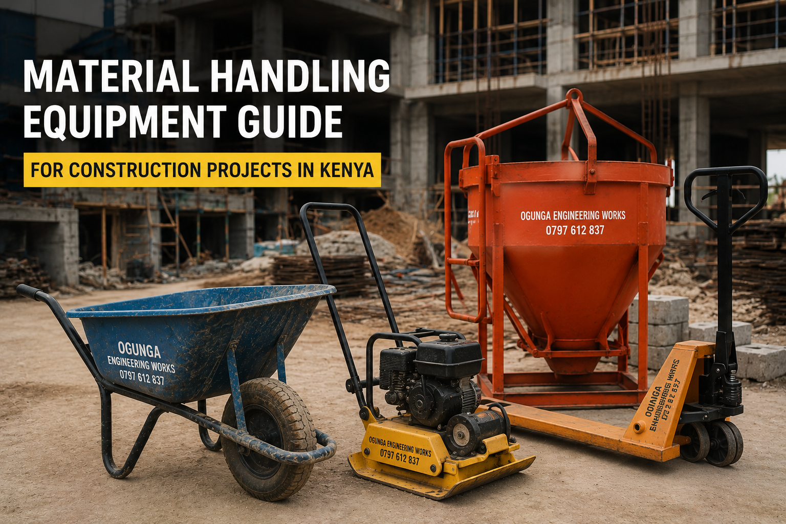 Material Handling Equipment Guide for Construction Projects in Kenya