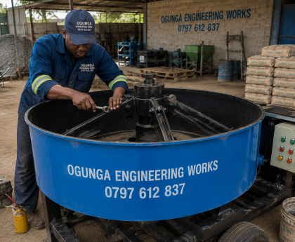 Pan Mixer Maintenance Guide for Kenyan Contractors