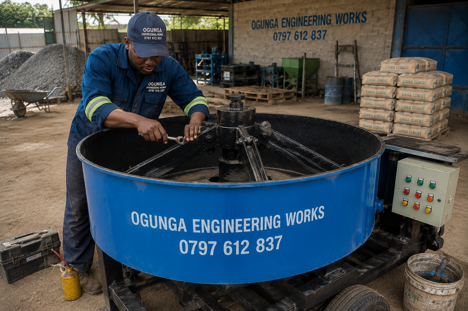 Pan Mixer Maintenance Guide for Kenyan Contractors
