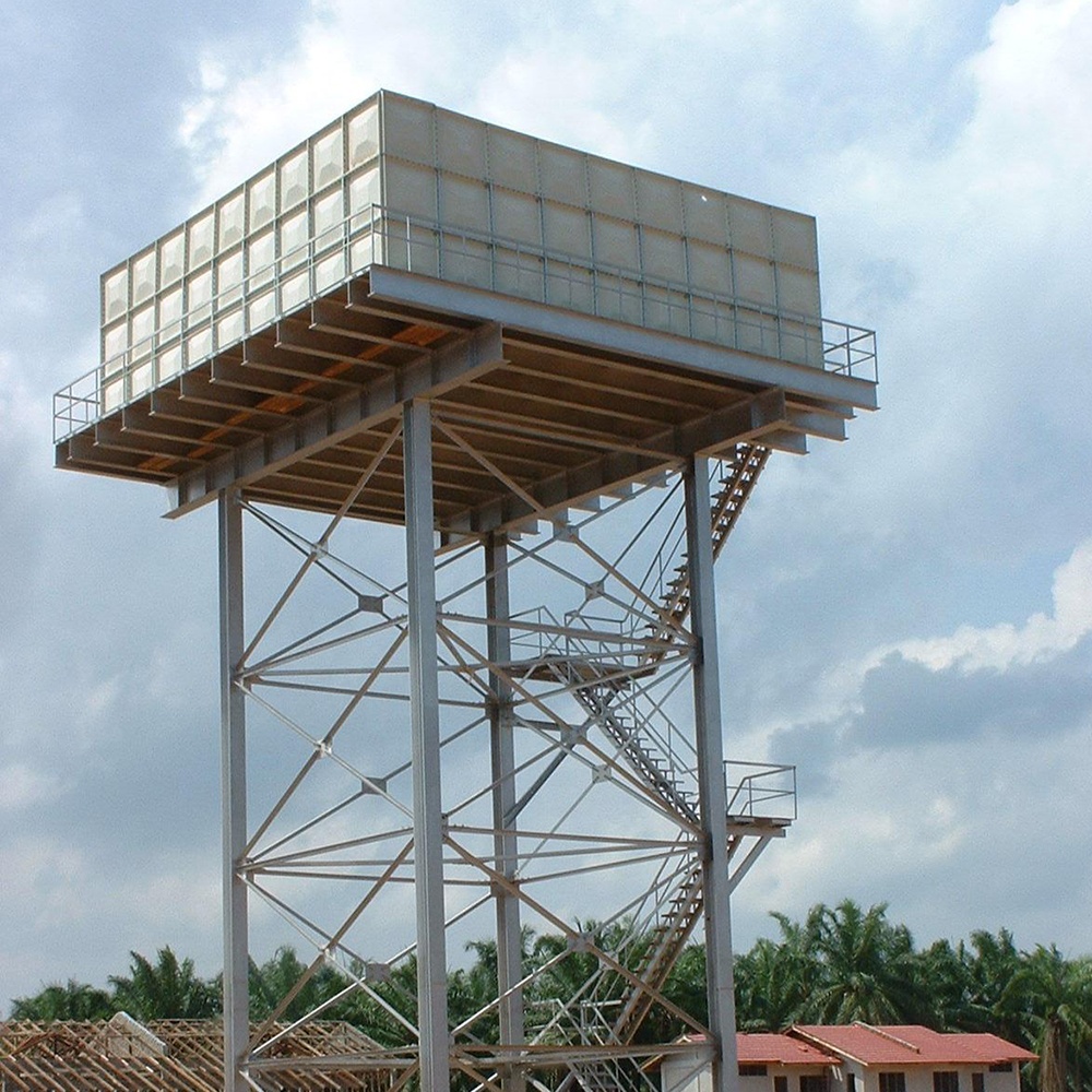 Pressed Panel Tanks Nairobi Kenya Elevated GRP, Galvanized Tanks in Kenya