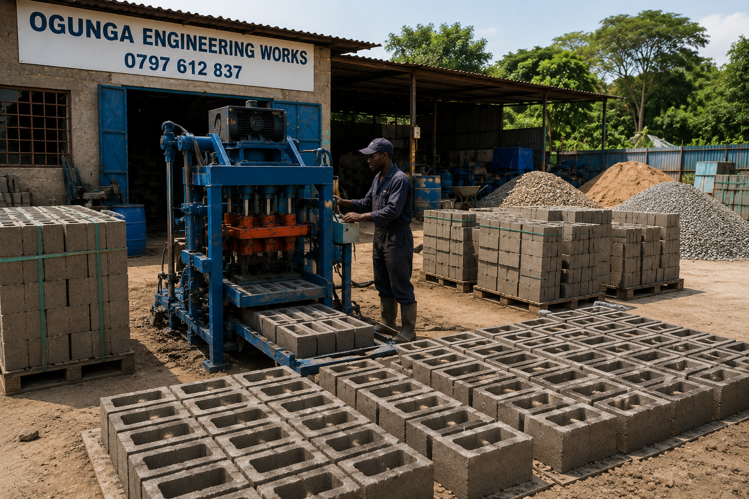 Starting a Brick Manufacturing Business in Kenya
