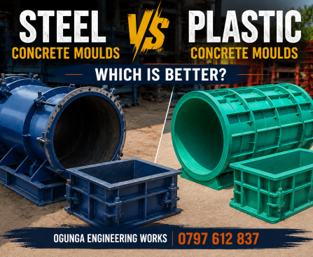 Steel vs Plastic Concrete Moulds – Which Is Better