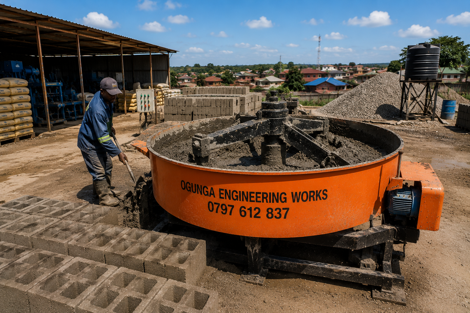 Why Every Block Yard Needs a Pan Mixer